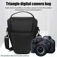 Bolsa De Hombro Para Cámara Digital Nylon Impermeable Para Equipamiento Fotográfico Compatible Con Nikon Canon Micro Single - details 0