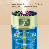 Humidificador Silencioso De Gran Capacidad 1100ml Para Dormitorio Con Aromaterapia Y Luz Ambiental De 7 Colores Para Humidificación Del Aire - details 7