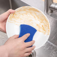 5PCS Esponjas De Limpieza Para La Cocina Pads De Frotado Azul Hechas De Pulpa De Madera Limpiadores De Alta Calidad - details 7