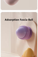 Bola De Masaje De Silicona Sólida Con Ventosa Para El Cuello De La Pata Y La Cintura Alivio Del Dolor Muscular Relajación Fitness Yoga Forma De Maní - details 6