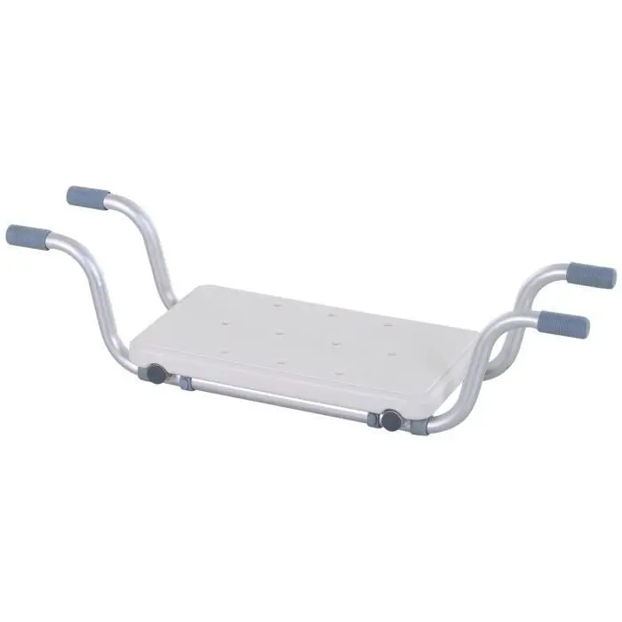 Taburete de ducha, ayuda para la ducha, silla de baño, asiento de baño, capacidad de carga hasta 120 kg - 1