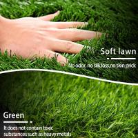 Alfombra De Hierba Artificial Para Exterior Falsa Hierba Sintética Gruesa Para Perros Jardín Escenario De Escalera Alfombrilla De Astroturf Para Paisaje - details 36