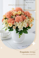 3pcs Flores Artificiales De Seda Crisantemo Y Rosa Para Bodas Navidad Decoración De Jardín DIY Regalo Bouquet De Novia - details 13