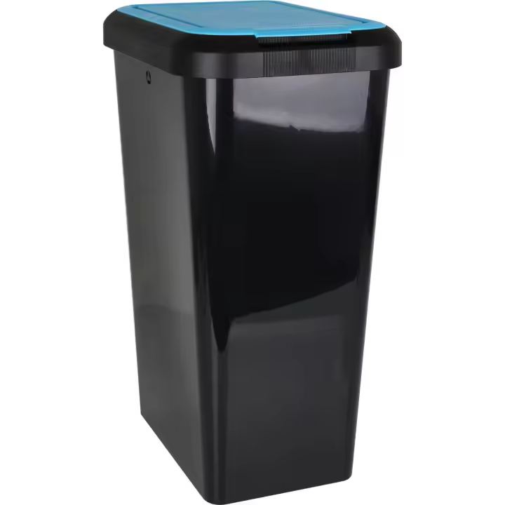 Tontarelli - Cubo Basura Recicable Doble Apertura 45L - Azul - 1