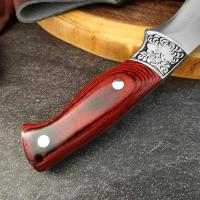 Cuchillo De Cocina Butcher Boning De Acero Inoxidable Para Carne Pescado Frutas Y Verduras Cuchillo Chef Con Funda - details 9