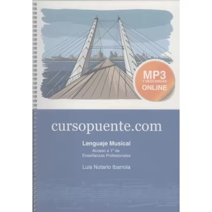 Libro Curso puente acceso a enseñanza profesional. Editorial PILES EDITORIAL Año 2014 Autor Notario Ibarrola, Luis ISBN 9788461641796 - 1