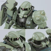 Modelo De Armadura Zaku Ms-06f Battle Damaged 1/144 Weimei WM Hg Figura De Acción De Plástico Para Juegos Y Coleccionistas - details 6