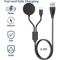 Cargador USB Para Samsung Galaxy Watch 4/3/Active 2/Active Y Galaxy Phone/Buds Cargador Inteligente De Reemplazo Compatible Con Galaxy - details 2