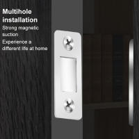Cerradura De Puerta Invisible Ultrafina Y Microtoque Para Armario Con Deslizamiento Magnético Sin Espacio Necesario - details 10