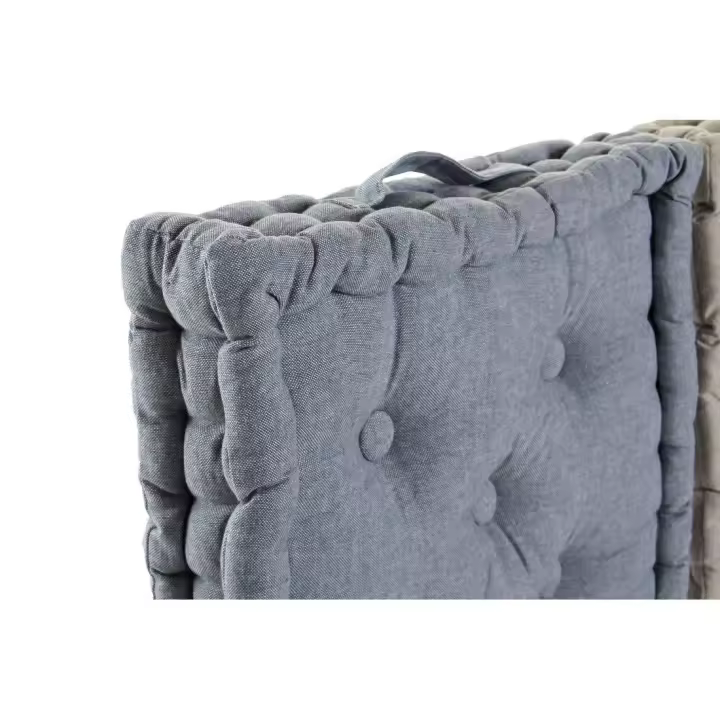 Pouf Cojín de Algodón LILI HOME 38x38x8 Cm - 1
