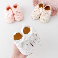 Zapatos Para Bebé Niña Fly Knit Alta Calidad Suela TPR Antideslizante Transpirable Suave Algodón Primavera Otoño Lazo Encantador Para 0-9-18M F235 - details 8