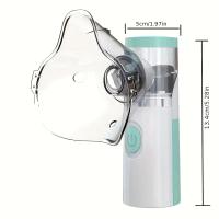 Vaporizador y humidificador facial portátil 2 en 1 con niebla ajustable, limpieza profunda y experiencia de spa, spray humectante sin fragancia para el cuidado de la belleza en el hogar y la oficina. - details 8