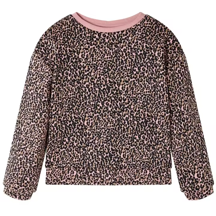 Sudadera infantil rosa medio 92 - 1