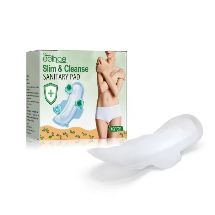 La toalla sanitaria de limpieza delgada Eelhoe para estudiantes y adolescentes es una toalla sanitaria delgada, cómoda, transpirable y a prueba de fugas especialmente diseñada para la menstruación. - 1