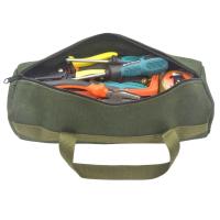 Bolsa Organizadora De Herramientas De Lona Multiusos Para Electricistas Y Mecánicos Bolsa Portátil Para Destornilladores Y Llaves De Fijación Resistentes Al Desgaste - details 6