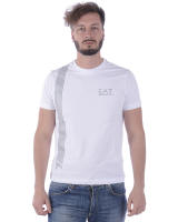Emporio Armani EA7 Camiseta Algodón Hombre Blanco 3 ZPT70PJ02Z 1100 - details 0