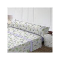 BLOOM STORE - Juego de Sábanas Verano Poliéster Suave y Fresca – Sábanas Cama 90/105/135/150/180 cm, Estampado Floral, Ropa de Cama Transpirable, Fácil de Lavar, Ideal para Dormitorio y Uso Diario - details 6