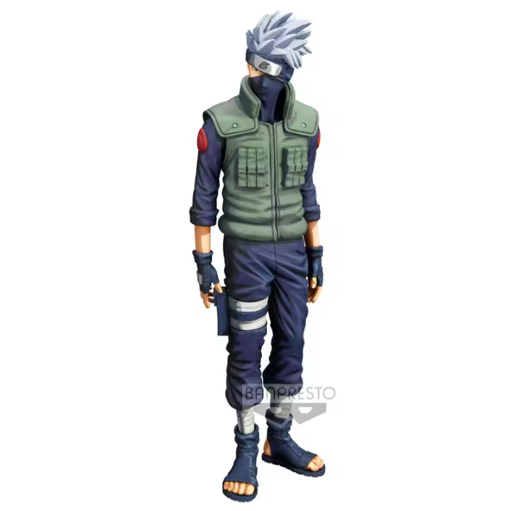 Figura Grandista Hatake Kakashi Naruto Shippuden 29cmFigura  Coleccionable - Idea de Regalo- Mercancia Oficial - Juguetes para Niños y Adultos - Movies Fans - Muñeco para Coleccionistas y Exposición - 1