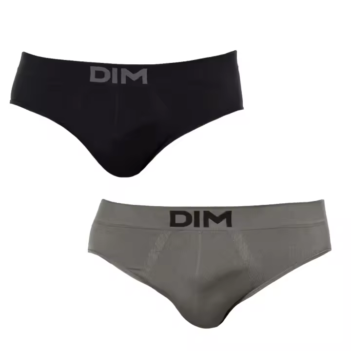 dim-Pack-2 Slips Unno Basic sin costuras D05HG para Hombre - 1
