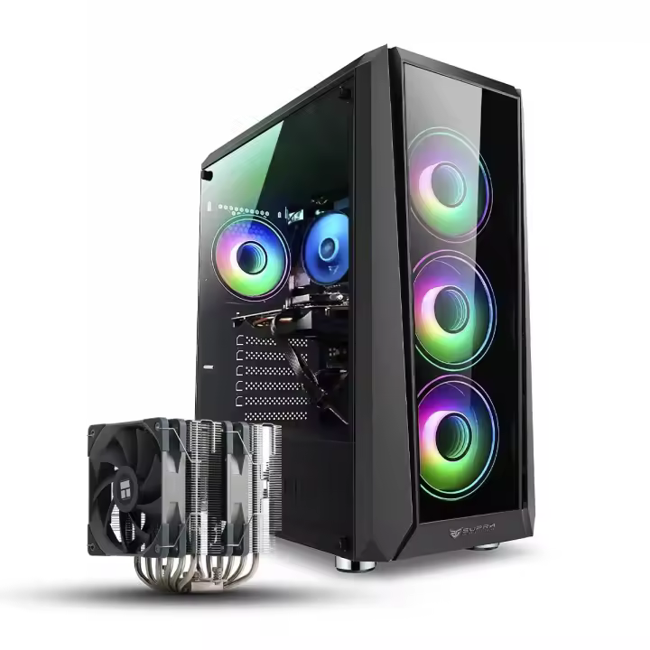 PC GAMING PC RACING AMD RYZEN 7 7700X - 32GB DDR5 – 2TB SSD M.2 – GRAFICA RTX 4070 SUPER - WIFI - WINDOWS 11 PRO - PC Gamer, Ordenador de sobremesa - 1