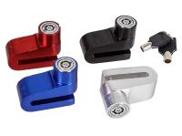 Candado antirrobo para moto y bici, con 2 llaves ,Llavero disco de freno bicicletas , motos , scooters - details 3