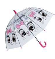 J.S ONDO Paraguas Transparente Bastón Plegable, 50cm Cerrado de NIÑO O NIÑA, Automático, 8 Varillas Resistente Al Viento,DIBUJO ANIMADO - details 7