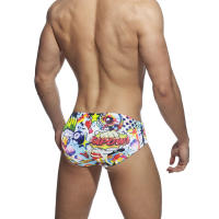 Bragas De Natación Para Hombre Con Diseño De Paddles Y Surfboard Low-Waist Sexy Briefs De Playa Pantalones De Surfeo De Baño Swimwear Con Empuñadura - details 4