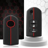 Portavínculas De Silicona Para Llaves De Coche Cubierta De Llave De Mazda Adecuada Para Modelos 2 3 5 6 M6 MX5 CX5 CX7 CX9 RX8 - details 0