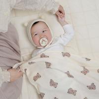 SPEIRA Manta de Gasa de Oso para Bebe, Manta de Diseños animados para niños, Manta para dormir la siesta - details 5