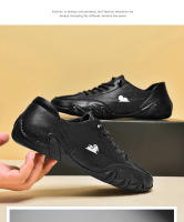 Zapatos De Verano Para Hombre Tamaños Grandes Casual Comodidad Baja Suela Suave Transpirable Deporte Cuero Sintético Bota Plana - details 38