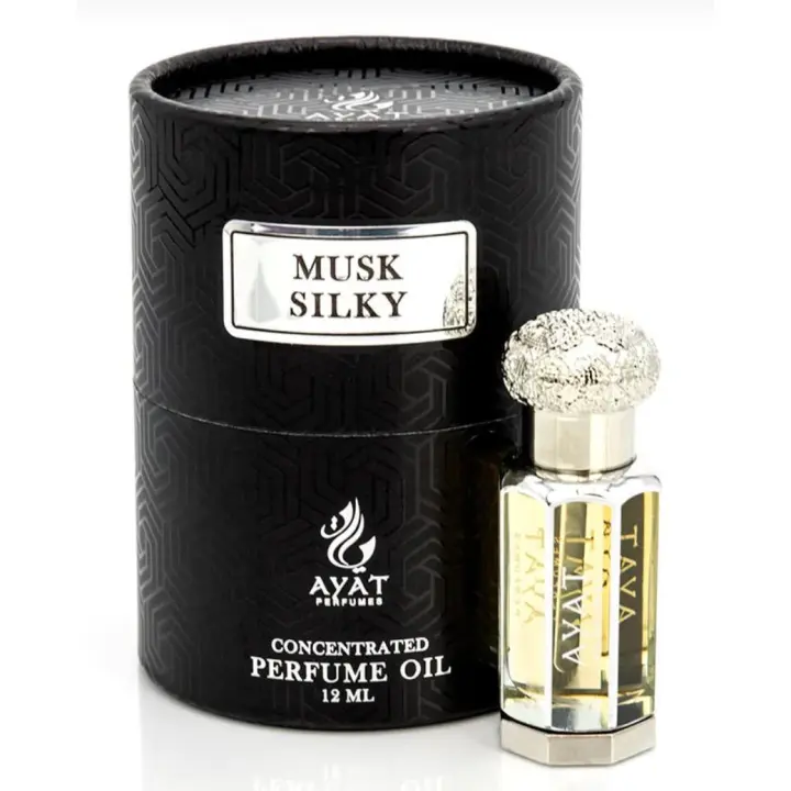 MUSK SILKY Ayat aceite perfumado 12ml Aceite Árabe Original De Dubai Emiratos Árabes, oriental - 1
