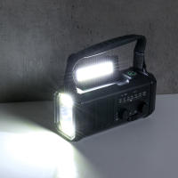 Radio De Emergencia Portátil Con Solar AM/FM Radio De Clima SOS Alarme Luz LED Impermeable Para Camping Al Aire Libre - details 6