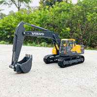 Modelo De Excavadora Volvo Bburago 1:50 En Metal Simulación Alta Para Colección Juguete Para Niños Y Novios Regalo Coche De Aleación Para Colección - details 7