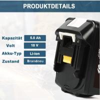 2 Pack For Makita 18v Battery 6.0 Ah Lxt Li-ion Bl1850b Bl1830b Bl1860b Cordless - details 1