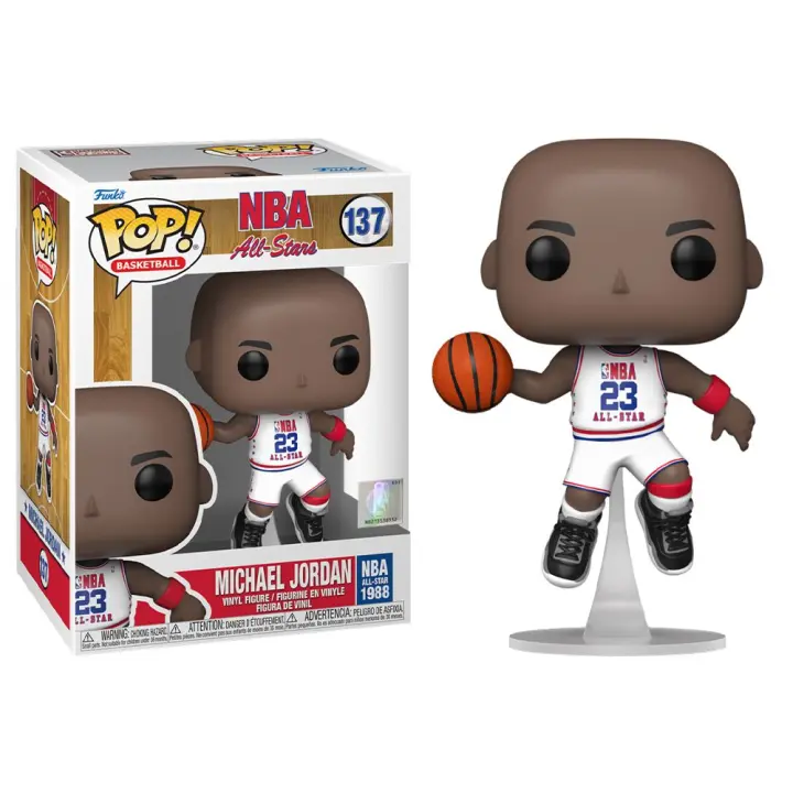 FUNKO POP! NBA ALL-STARS - 23 MICHAEL JORDAN, 59374, Nº137, TIENDA CON LICENCIA OFICIAL - 1