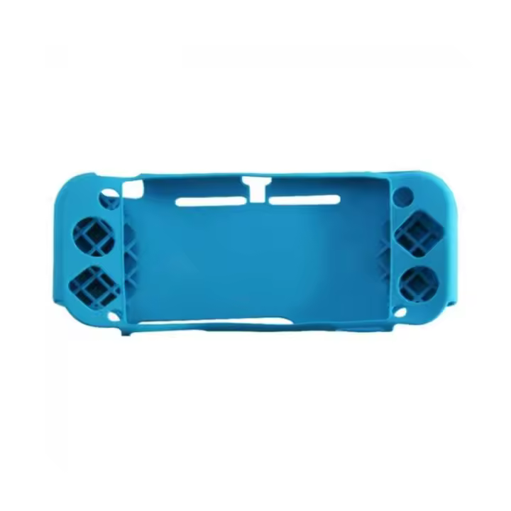 IMATICA LOS PALACIOS Funda de Silicona para Nintendo Switch Lite - Carcasa de Goma Azul - 1