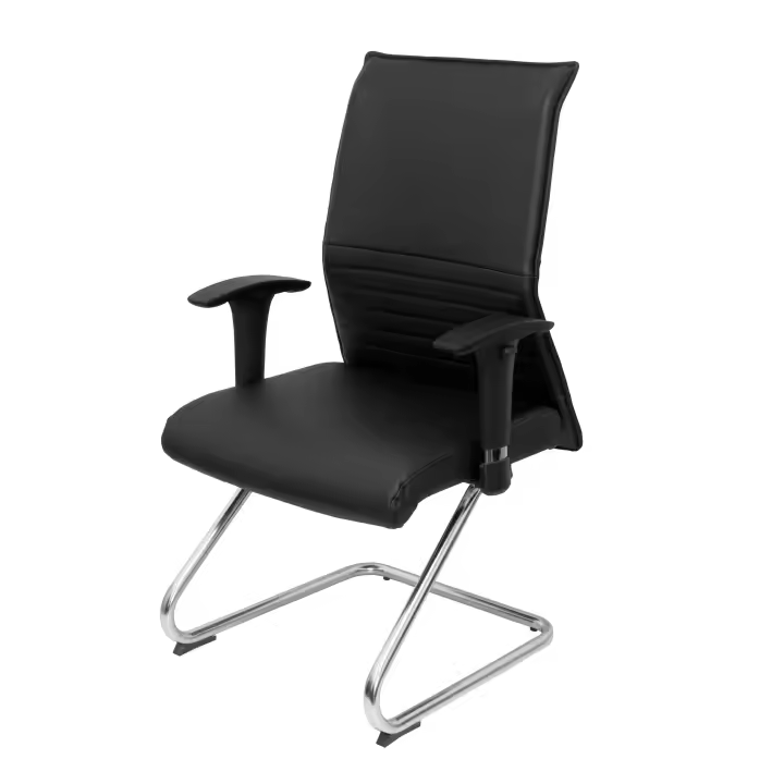 Piqueras Y Crespo Sillón Albacete Ergonómico con Patín Cromado - 1