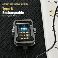 Linterna LED De Alta Brillo Portátil Mini Llave De Fuente Dual Para Camping Pesca Herramienta Multifuncional Luz Torcha - details 5