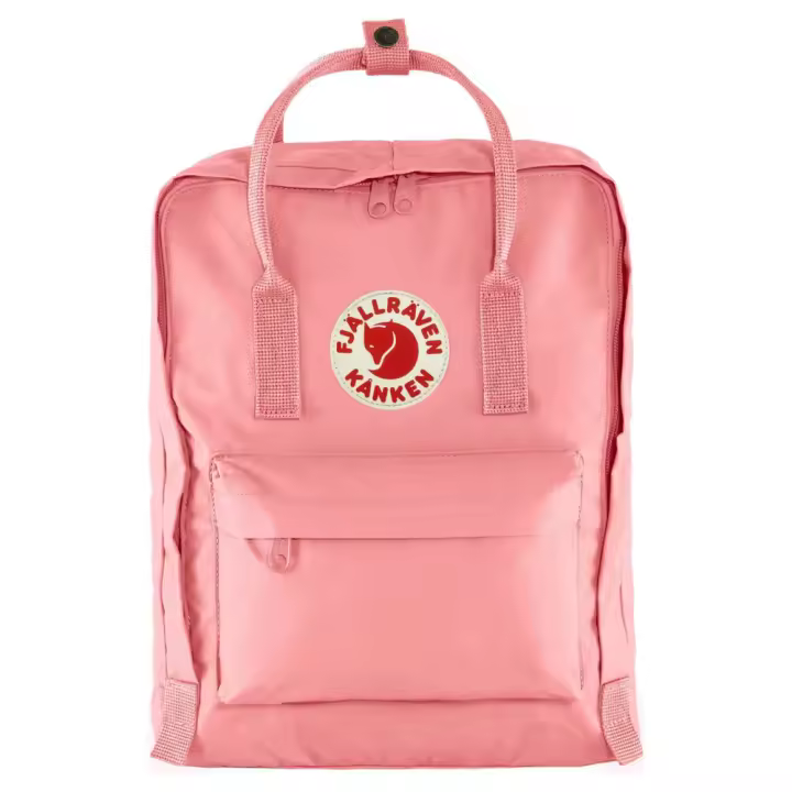Mochila Rosa Fjallraven Kanken Pink 16L Resistente y Versátil - 1
