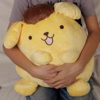 Muñeco De Peluche Sanrio Pompompurin De 40-50cm Tamaño Grande Suave Regalo Lindo Para Niños Decoración De Habitación - details 10
