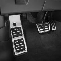 Cubierta De Pedal De Freno Y Combustible En Acero Inoxidable Para Audi A4 B9 A5 F5 2016-2019 Sedán Avant Coche Deportivo - details 1
