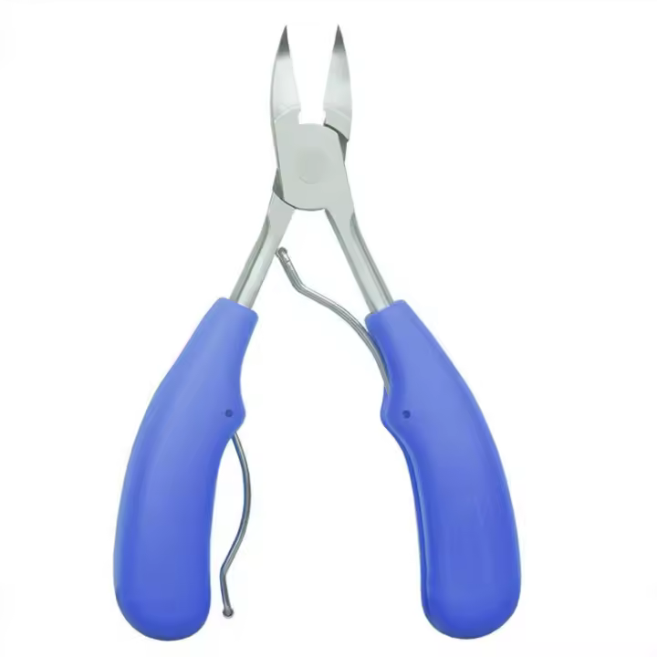 Pinzas Uñas de Acero Inoxidable para Uñas Gruesas - Resistente, Curva - 1