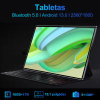 2025 5G Nueva tableta de 10,1 pulgadas Android 20000mAh 16GB Ram 1TB ROM Android 13,0 WiFi 14 Rojo de la tableta nuclear PAD Global - details 0
