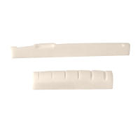 Juego De Nut Y Puente Para Guitarra Acústica Folk Real Hueso 43MM*6MM*9MM Y 72MM*3.0MM*9MM Accesorios De Guitarra - details 1