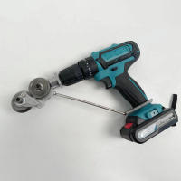 Tijeras Eléctricas De Corte De Hojalata Herramienta De Corte Sin Encender Para Metal Y Placas Convertidor De Taladro - details 9