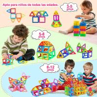 Bloques De Construcción Magnéticos Para Niños 58-38Pcs Juguetes Educativos STEM Modelos De Construcción Educativos Regalos Para Niños Aged 3-6 - details 4