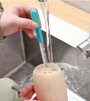 Cepillo De Limpieza Multifuncional Para Botellas De Algodón Y Botellas De Bebida Cepillo De Limpieza De Acero Inoxidable Para Limpieza De Tiras De Bebida Y Botellas De Alimentación - details 3