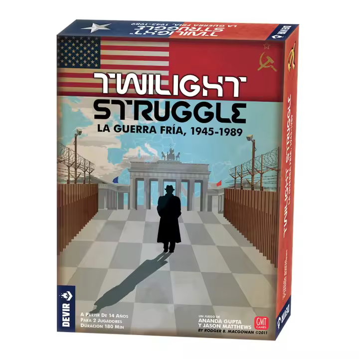 Twilight Struggle, juego de mesa en Castellano, editado por Devir - 1