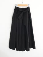 Falda Midi A-Line Elegante De Cintura Alta Para Mujer REALEFT Con Bolsillos Estilo Coreano Casual Suelta Y Solidaria Con Cinturón - details 41