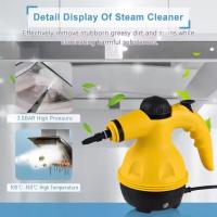 Limpiador a Vapor Portátil - Amplia Gama de Accesorios - Potente Limpiador a Vapor - Limpia todo type de superficies con vapor-Perfecto para el hogar, El Automóvil y más. Enchufe estándar europeo - details 5